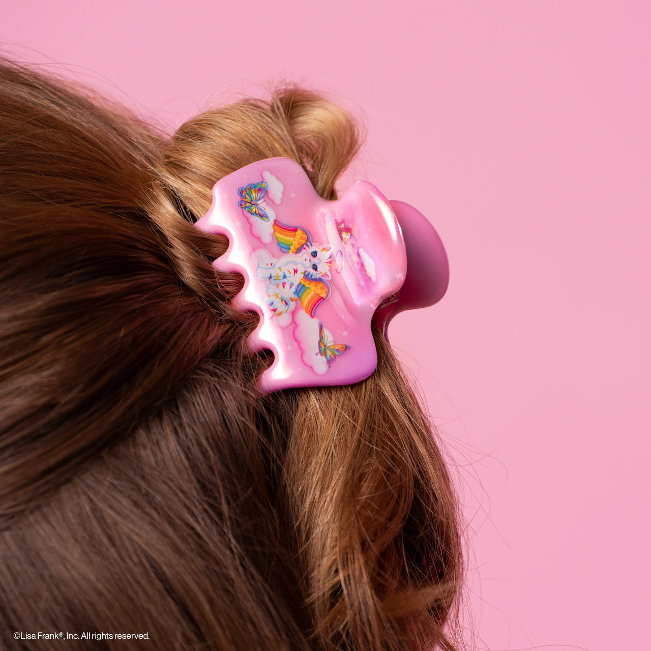 Lisa Frank x Kitsch Cloud Clip in Angel Kitty™ - Image 2