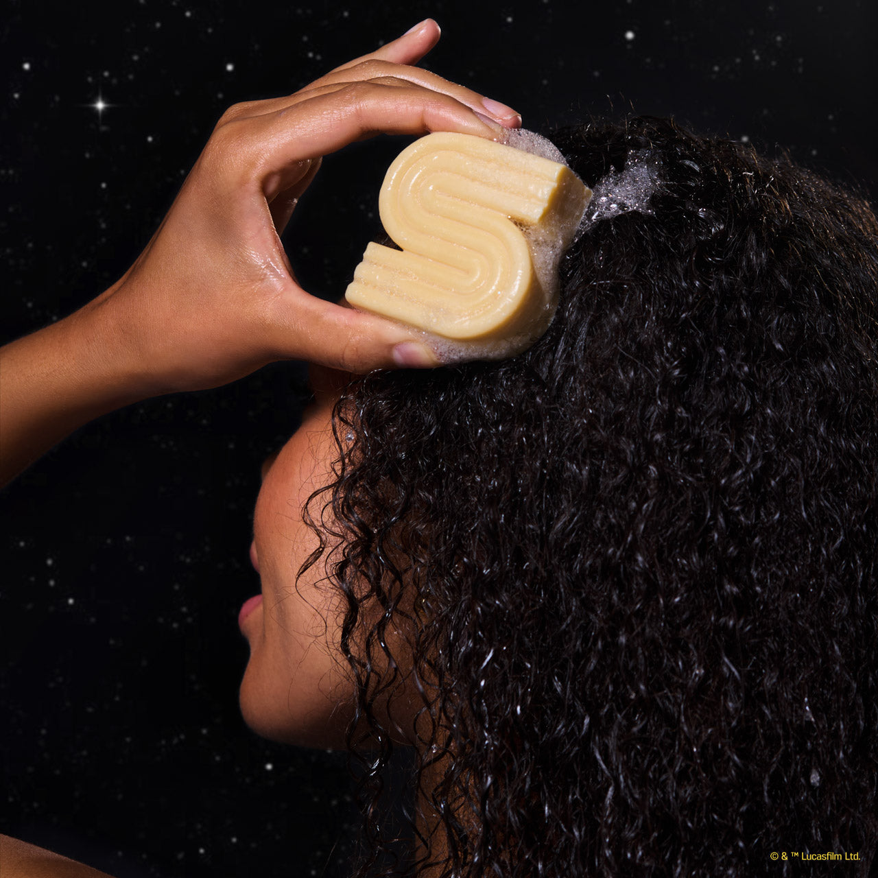 Star Wars™ & Kitsch Rice Water Protein Strengthening Solid Shampoo - C-3PO - Image 3