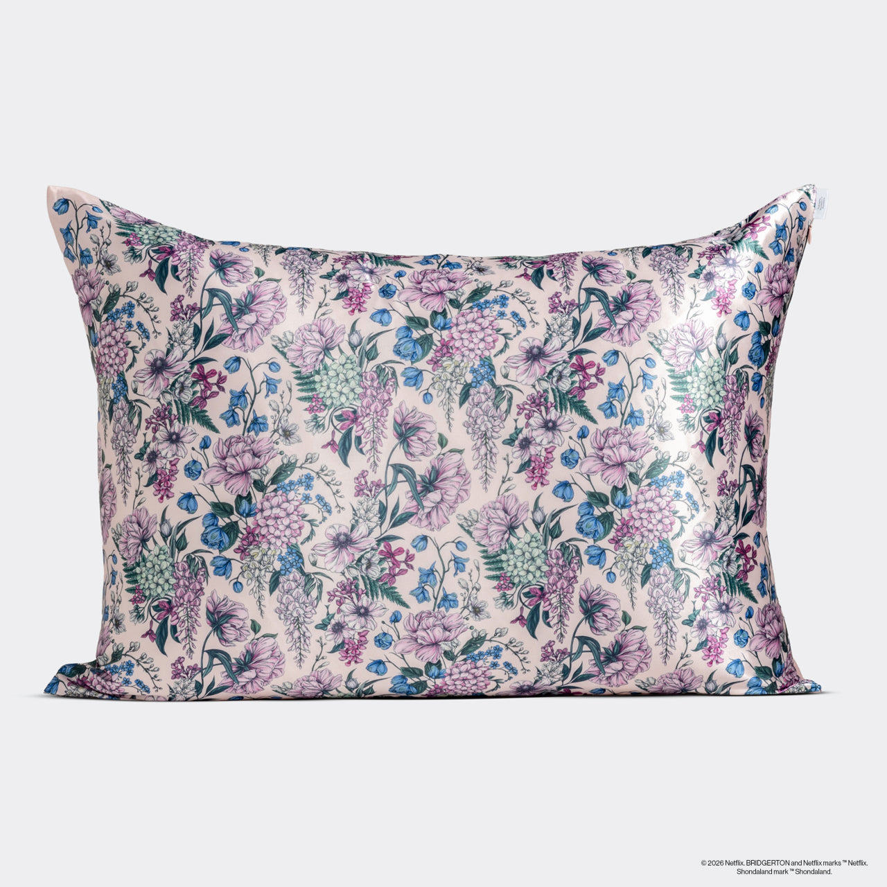 Bridgerton x Kitsch Satin Pillowcase in Wisteria - Image 2