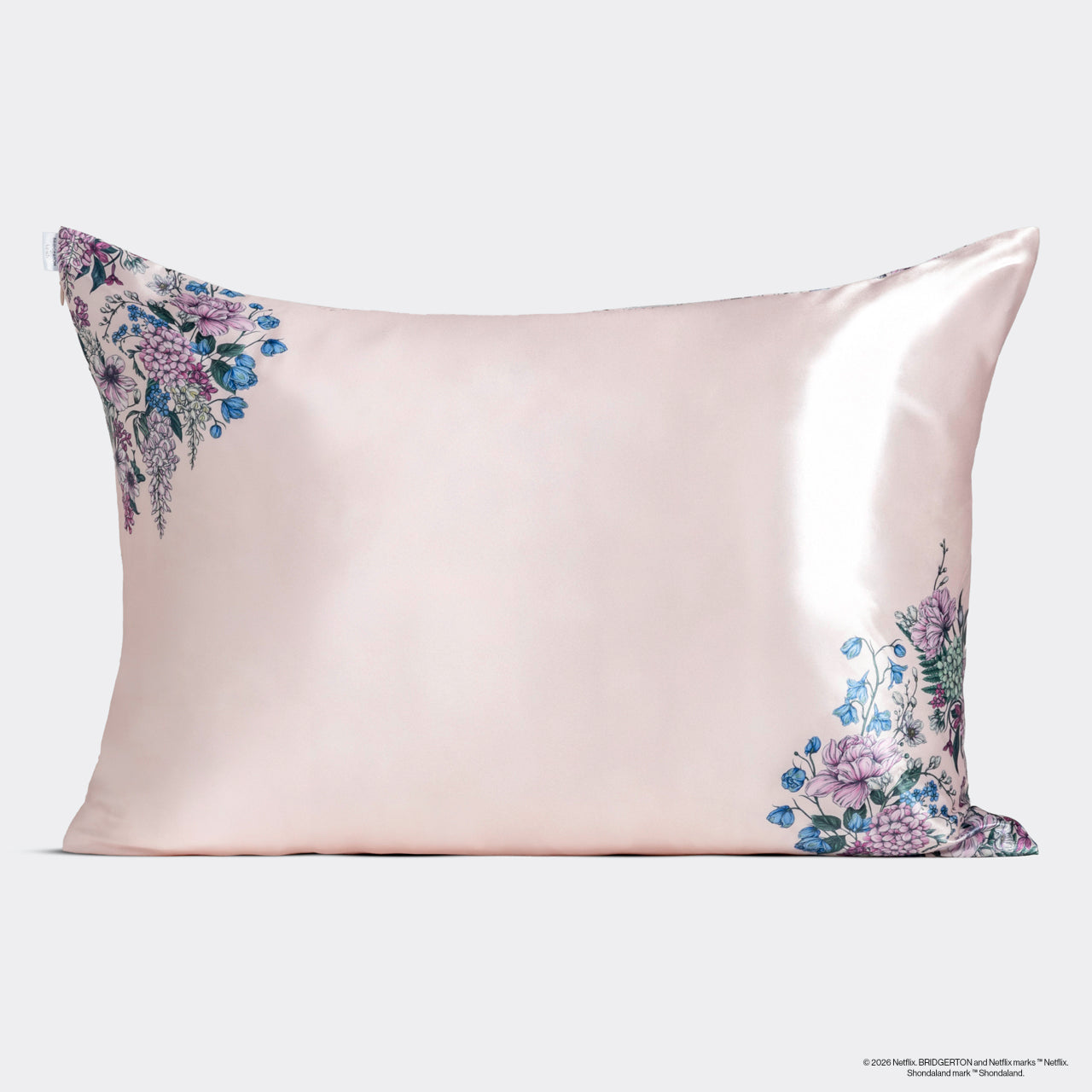 Bridgerton x Kitsch Satin Pillowcase in Wisteria - Image 3