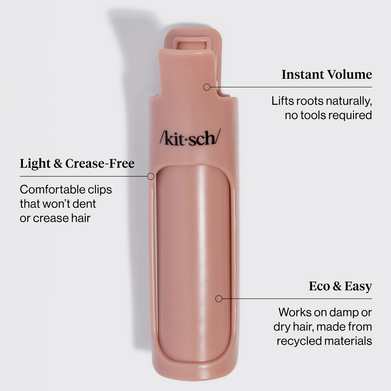 Hair Volumizing Clips in Terracotta - Image 2