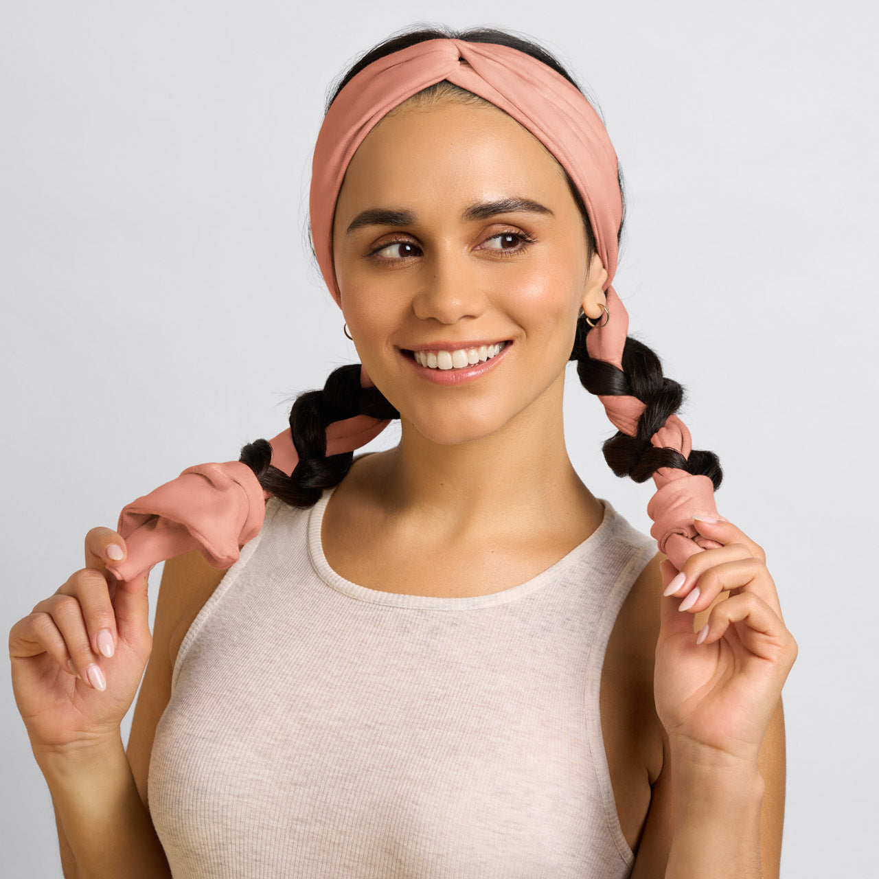 Terracotta Set & Flow Active Curling Headband - Image 3