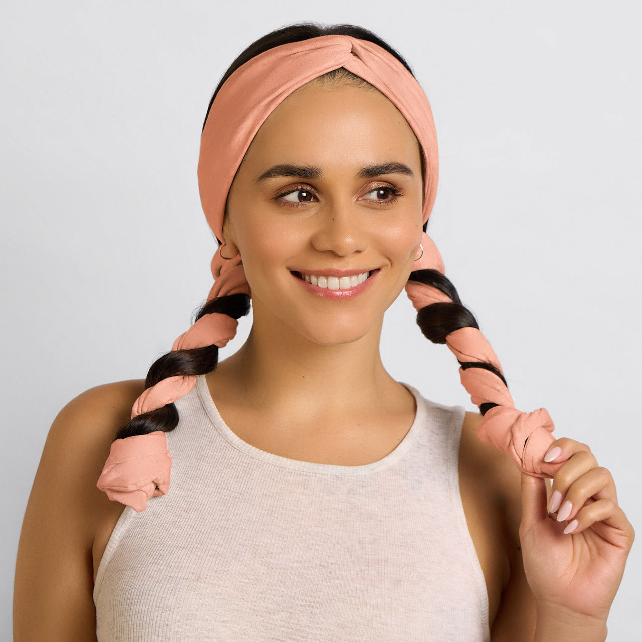 Terracotta Set & Flow Active Curling Headband - Image 7