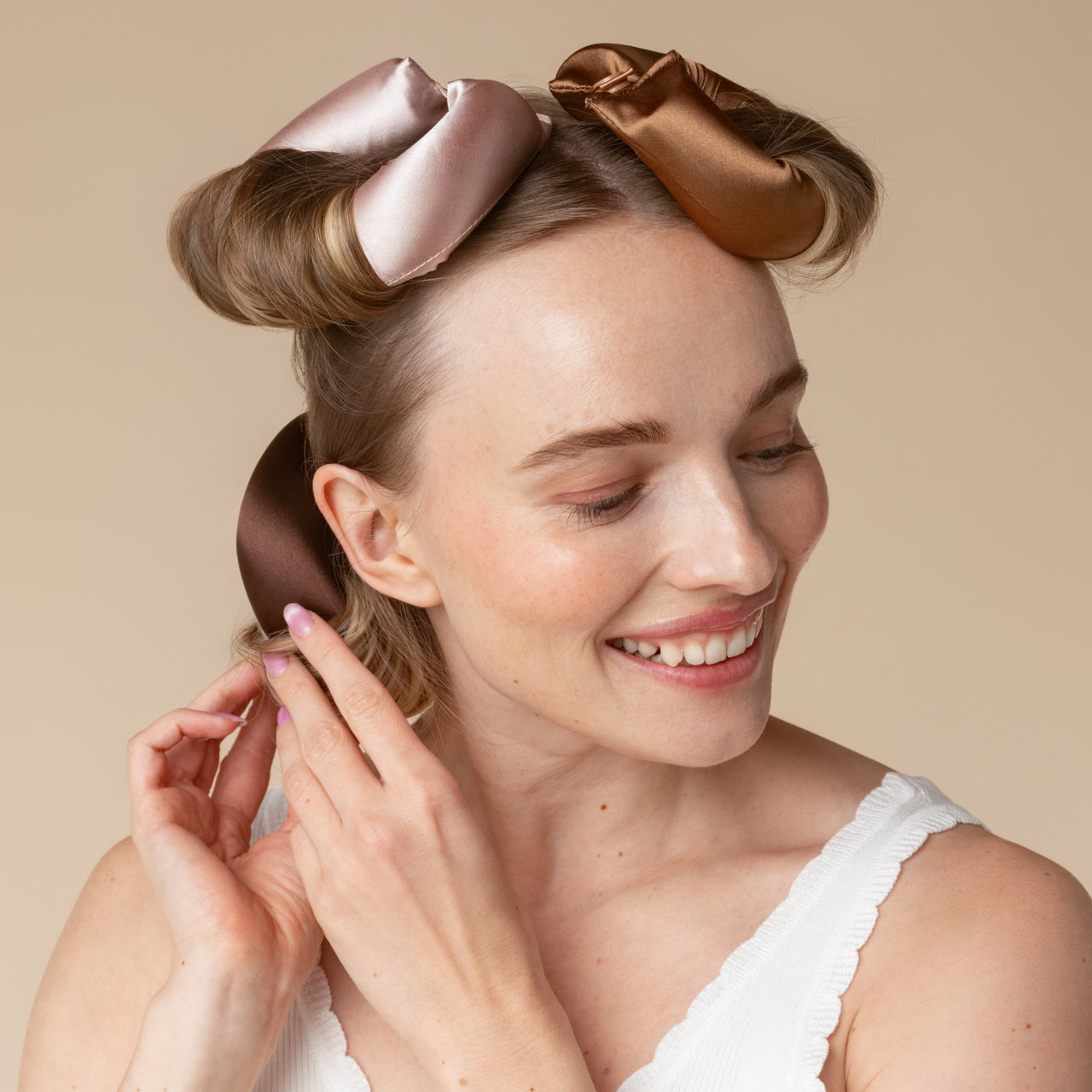 Rosewood Jumbo Satin Flexi Rods 4pc Set - Image 2