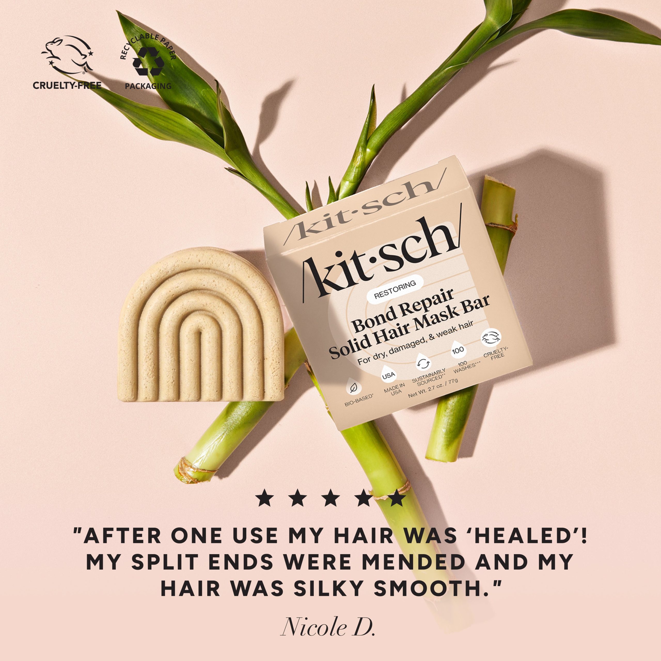 Strengthening Bond Repair Solid Hair Mask - Image 2